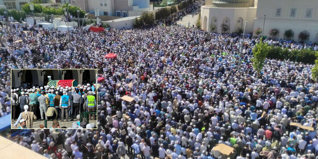 Menzil Şeyhi Seyyid Abdulbaki Erol El Hüseyni dualarla ebedi aleme uğurlandı