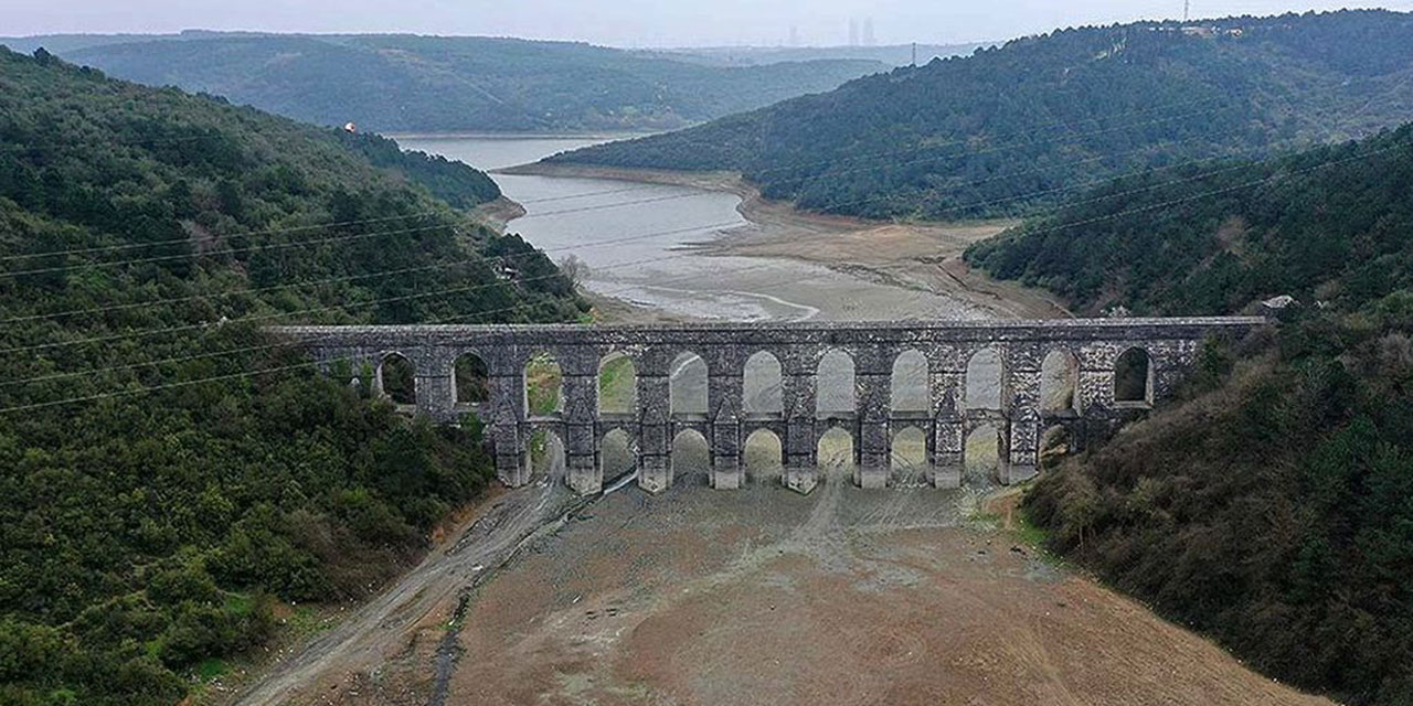 İstanbul barajlarının doluluk oranı yüzde 31'e düştü