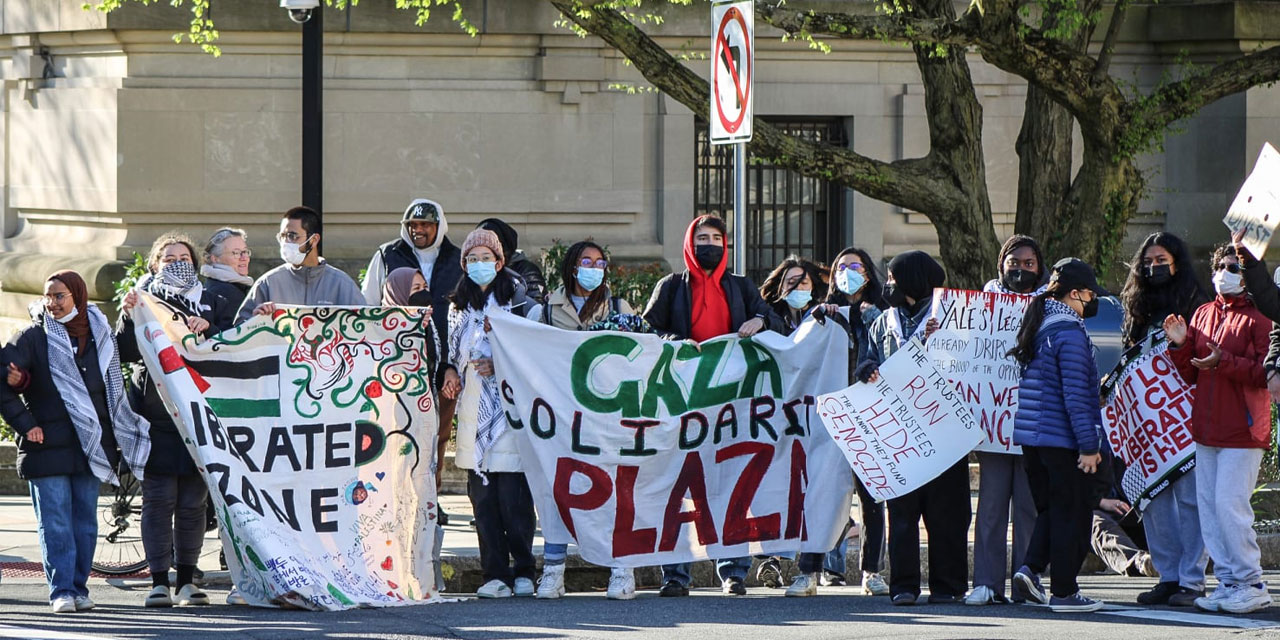 Amerika üniversitelerinde Gazze protestoları yayılıyor: Yale ve New York üniversiteleri ayaklandı