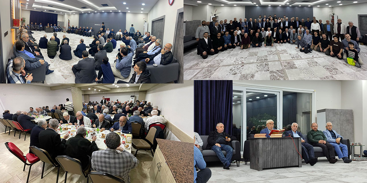 Nur cemaatleri Şekercihan iftarında buluştu