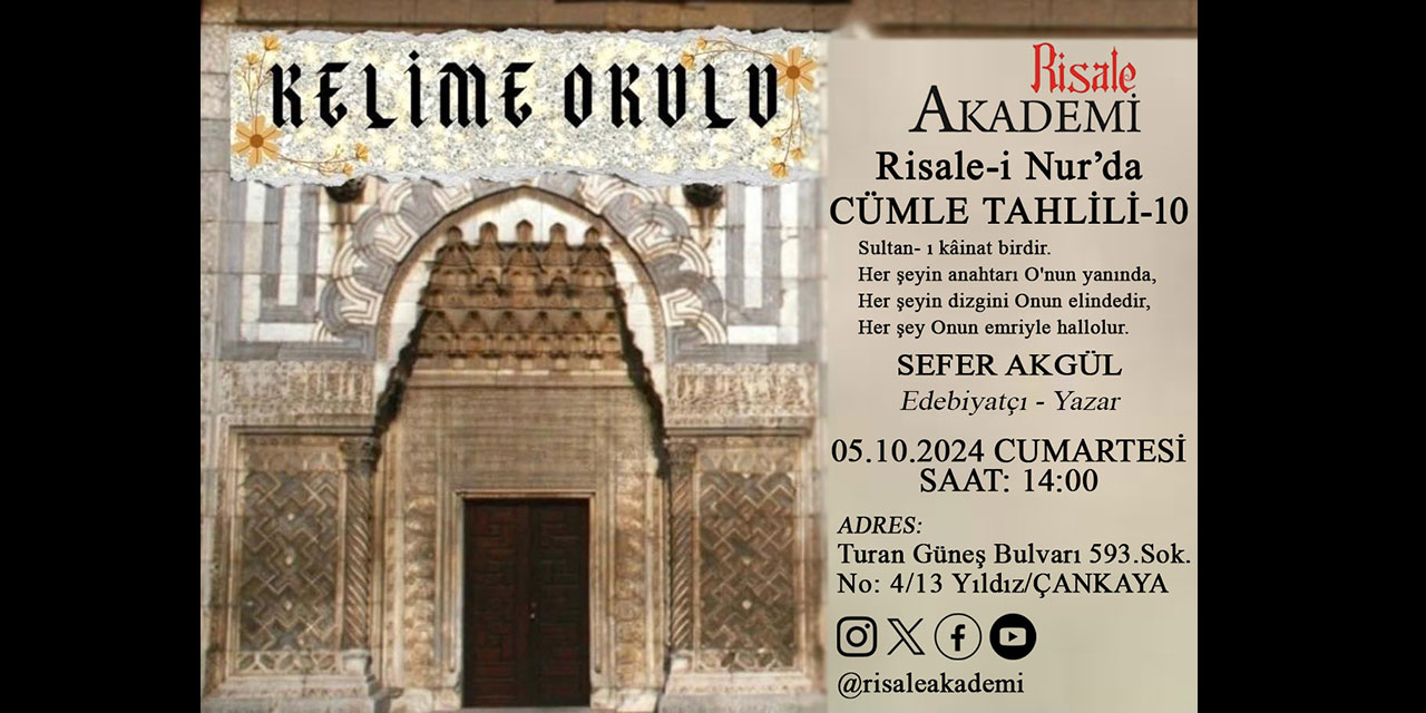 Risale-i Nur'da Cümle Tahlili-10