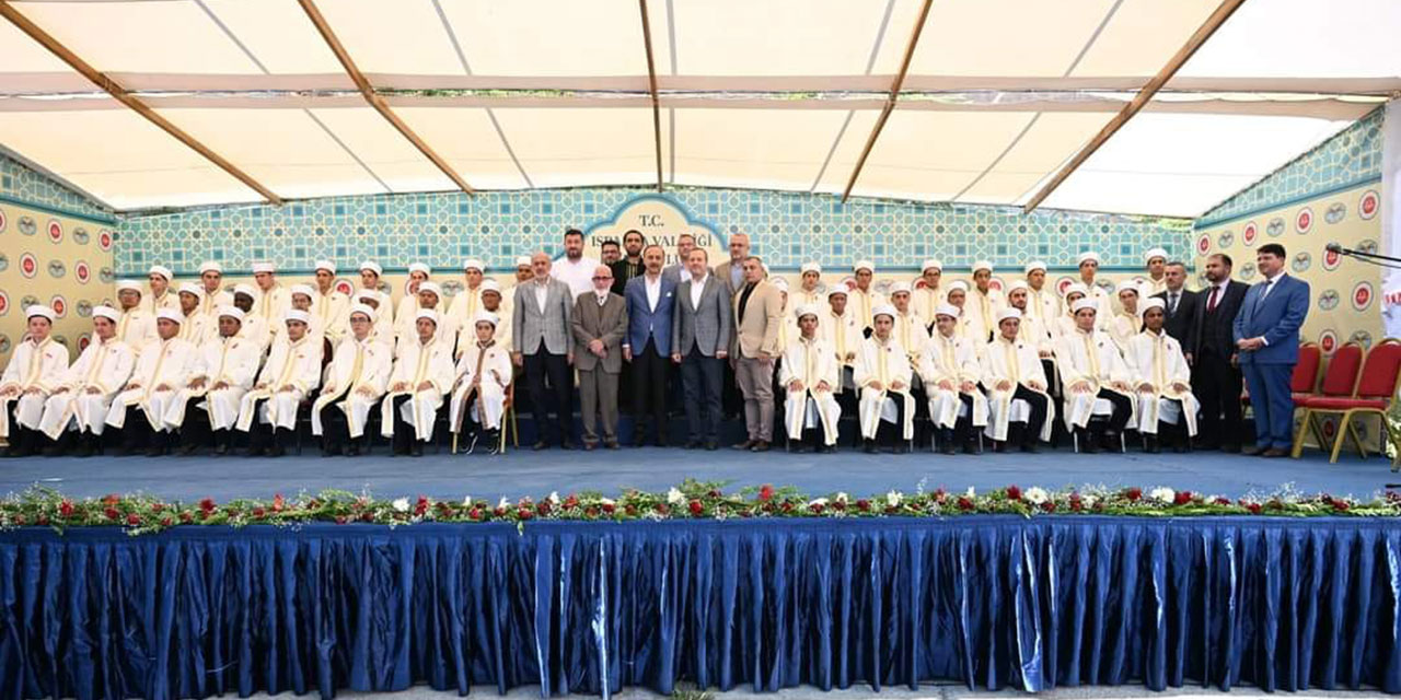 Isparta’da 47 hafız icazet aldı