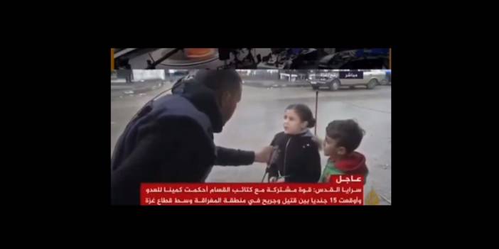 Gazze'nin çocukları cesaret dersi veriyor