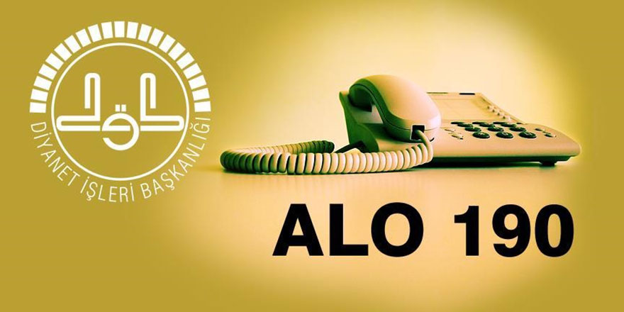 Alo 190: Ramazanda sorular iki katına çıkıyor