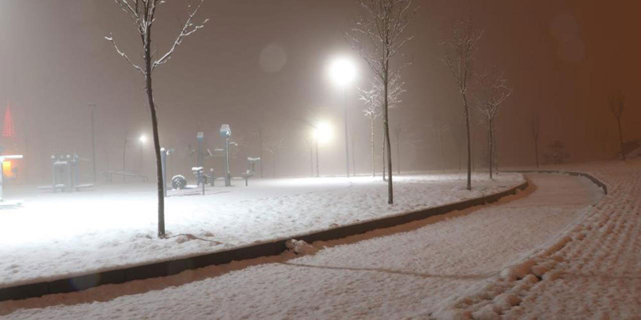 Ankara'da beyaz rahmet sürprizi