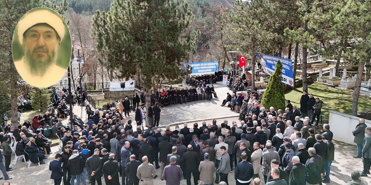 Mehmet Feyzi Pamukçu Efendi Kastamonu'da dualarla yad edildi