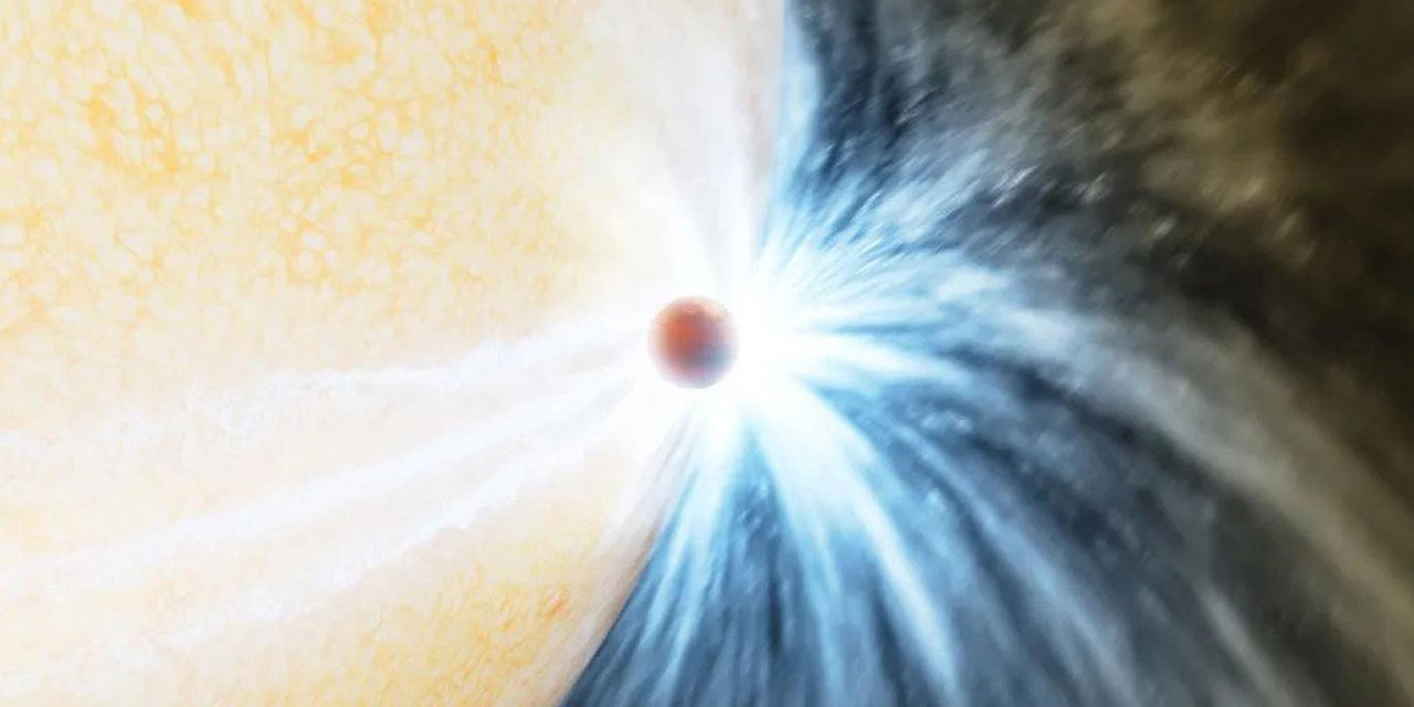 Yıldız, gezegeni yutunca 'Dünyanın sonu da böyle olacak' dediler