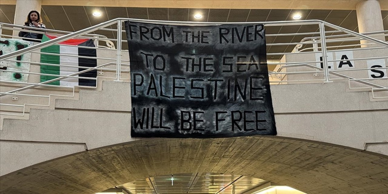 Cenevre Üniversitesi öğrencileri, Filistin'e destek eylemine yeniden başladı