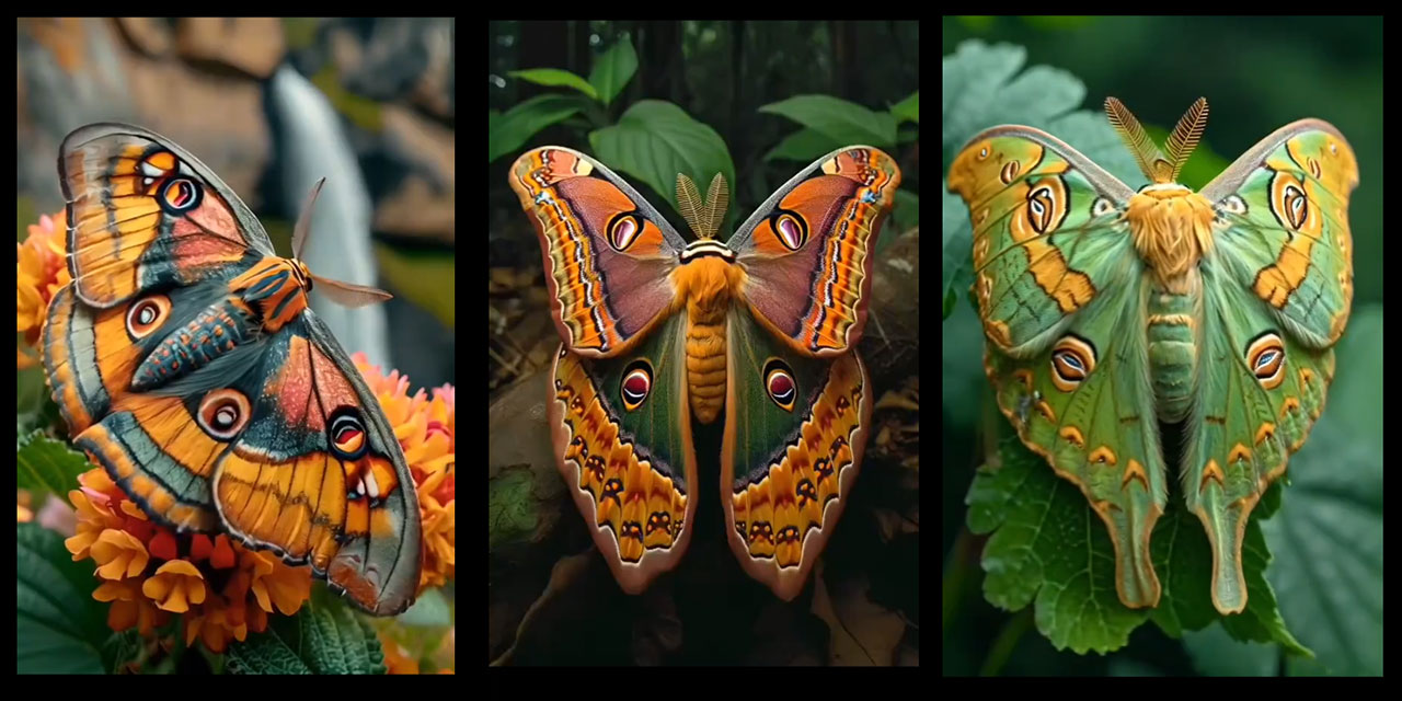 Bu kelebekleri kim boyadı?