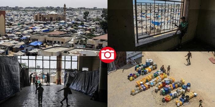 Katil israilin saldırıları altındaki Gazze'de günlük yaşam