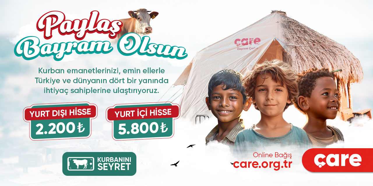 Çare Derneği: Paylaş bayram olsun