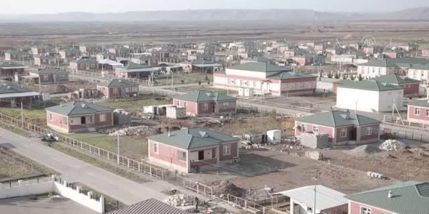 Azerbaycan işgalden kurtardığı Zengilan'da 