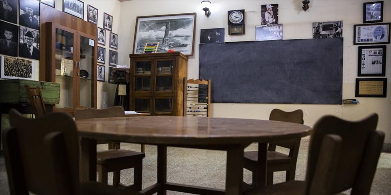 Erbil’in yaklaşık 100 yıl önce açılan ilk okulu müze olarak hizmet veriyor