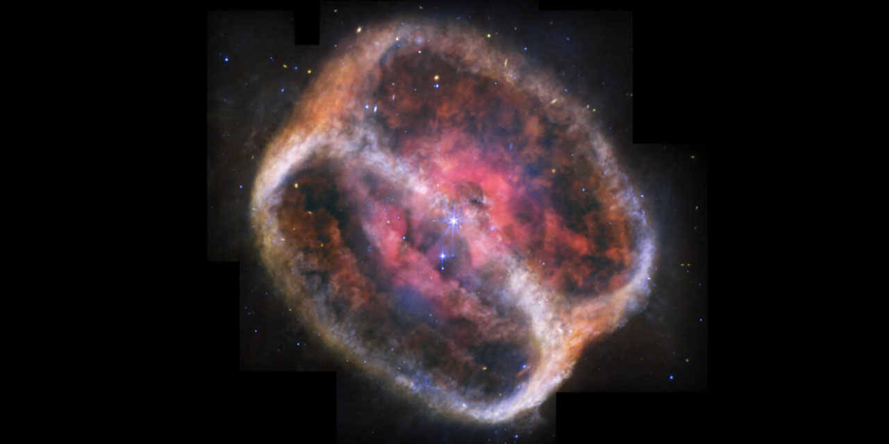 Ölmekte olan bir yıldızın halkaları görüntülendi