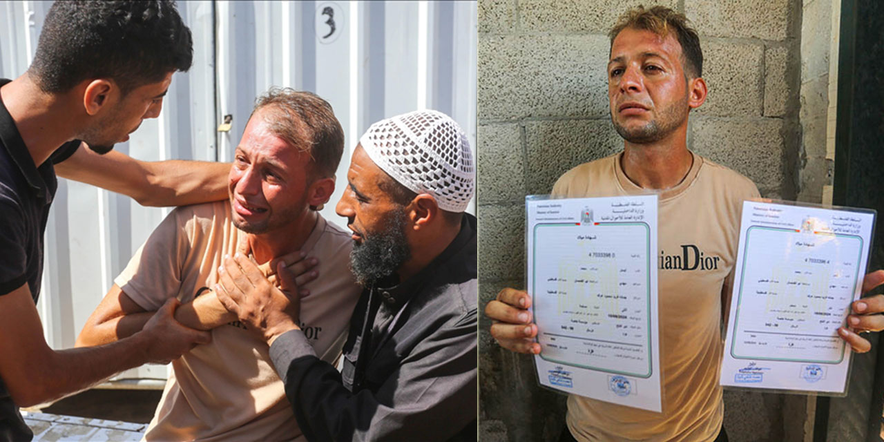 İkiz bebeklerine doğum belgesi almaya gitti, eve dönene kadar israil ailesini öldürdü