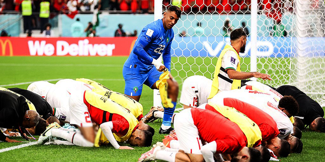 Dünya kupasına damga vuran şükür secdesi: İnşallah şampiyon olurlar