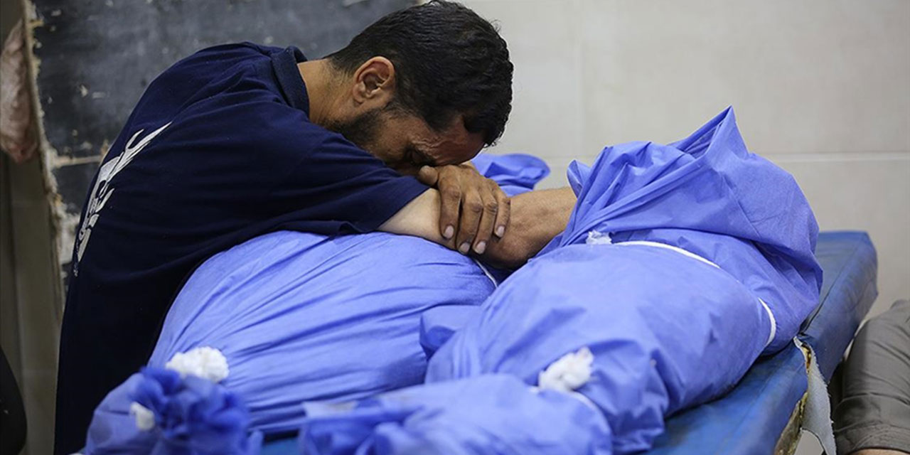 Soykırımcı israilin, Gazze'de bir günlük sivil katliamı: 102 şehit