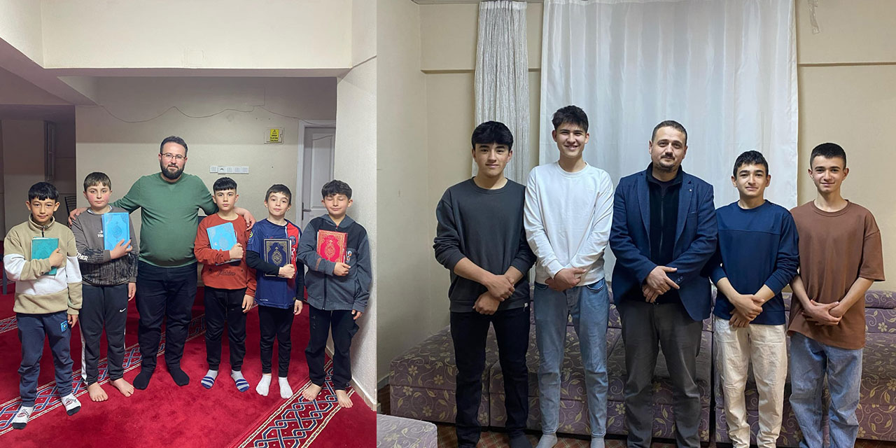 Manisa Gördes’te Kur'an Kursu ilk meyvelerini verdi: 6 öğrenci hafız oldu