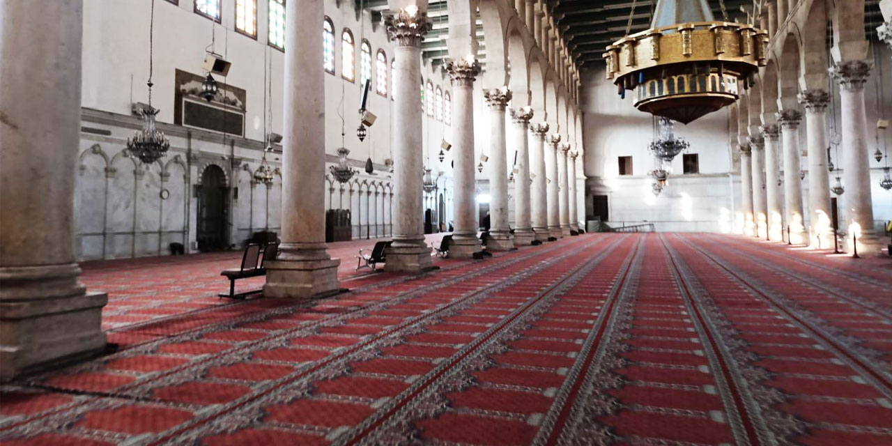 Şam Emevi Camisi'nin halılarını Gaziantep yenileyecek: İlk teravihte hazır olacak