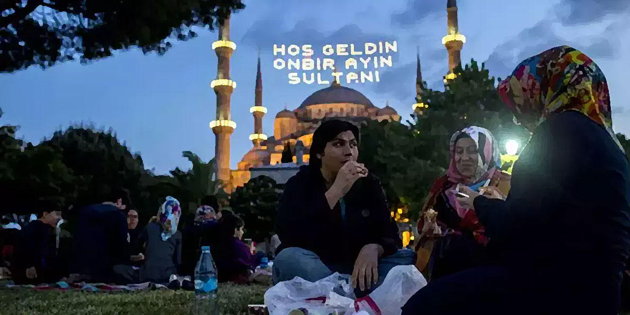 En uzun oruç Hatay'da, İlk iftar Iğdır'da, son iftar Çanakkale'de