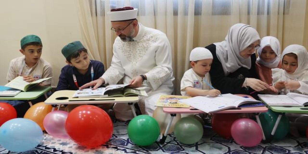 Minik hacı adaylarına özel etkinlikler