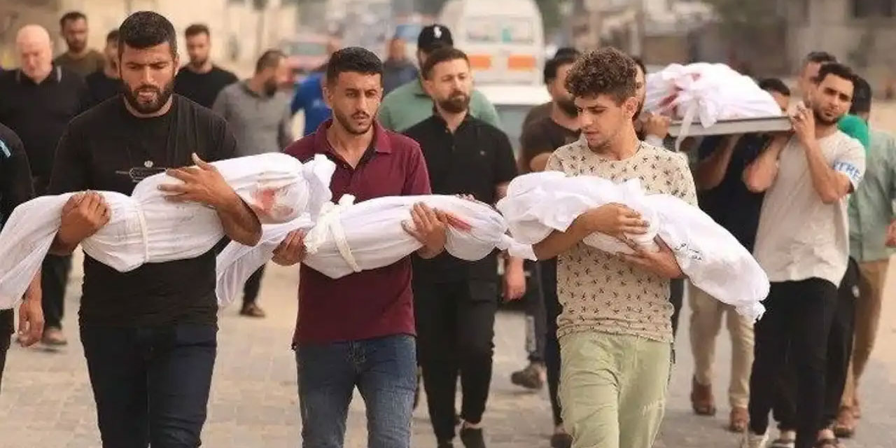 Katil israil Gazze'de son 24 saatte 81 Filistinliyi katletti