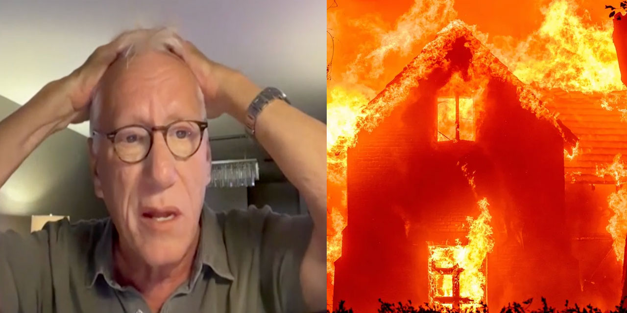 'Gazzelilerin hepsini öldürün' diyen Hollywood artistinin evi yandı, kül oldu