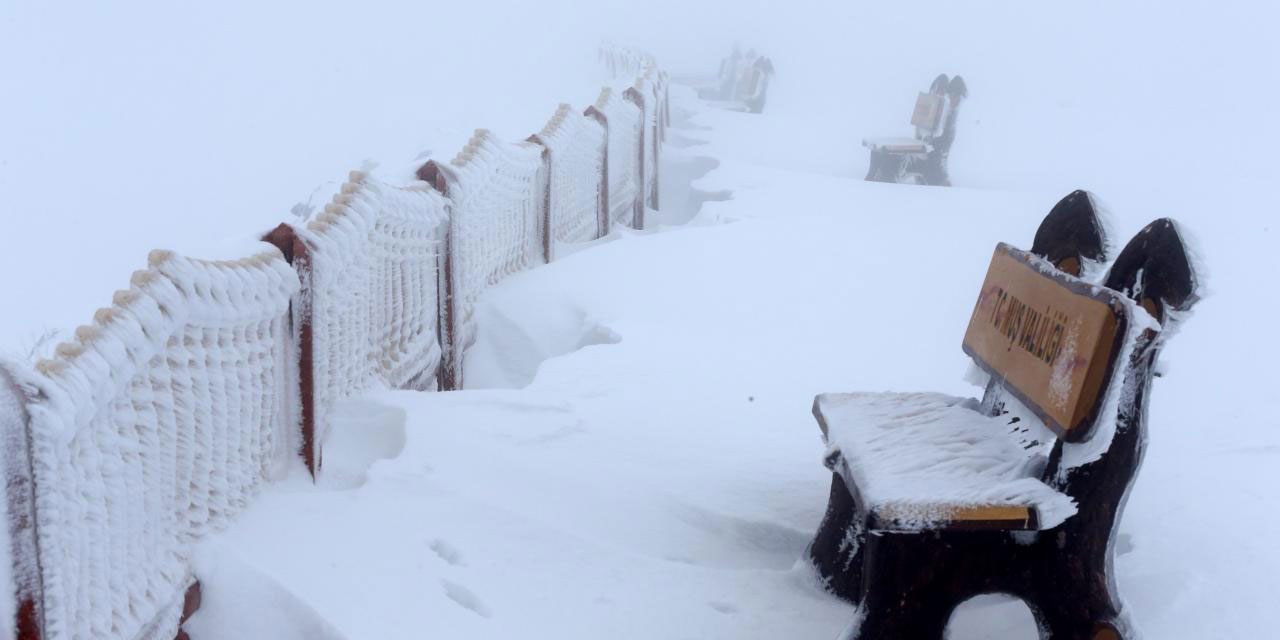 15 il için sarı uyarı: Kar ve fırtınaya dikkat