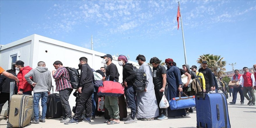 502 bin kişi gönüllü olarak ülkesine döndü