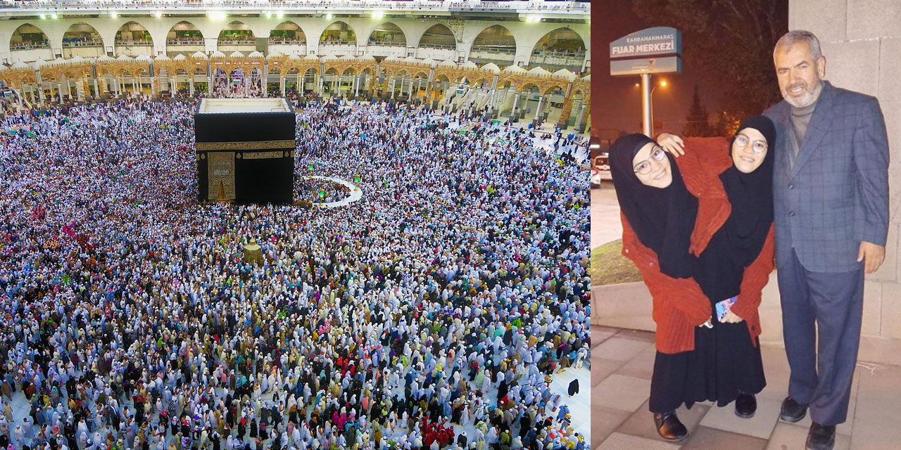 Siyam ikizleri Ayşe ve Sema'nın Umre sevinci