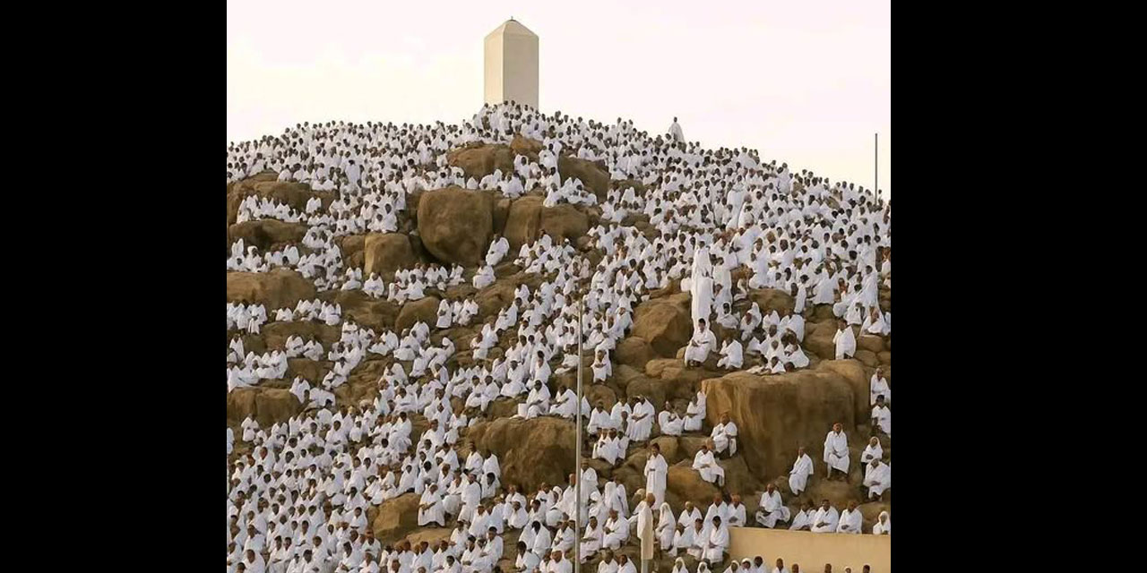 Kabrin ve kalbin kefeni ihramla Hac: Arafat