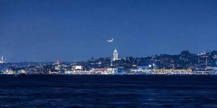 İstanbul'da Şaban ayı hilali
