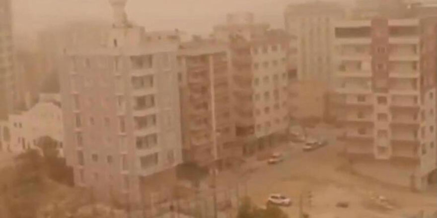 Konya'da kum fırtınası