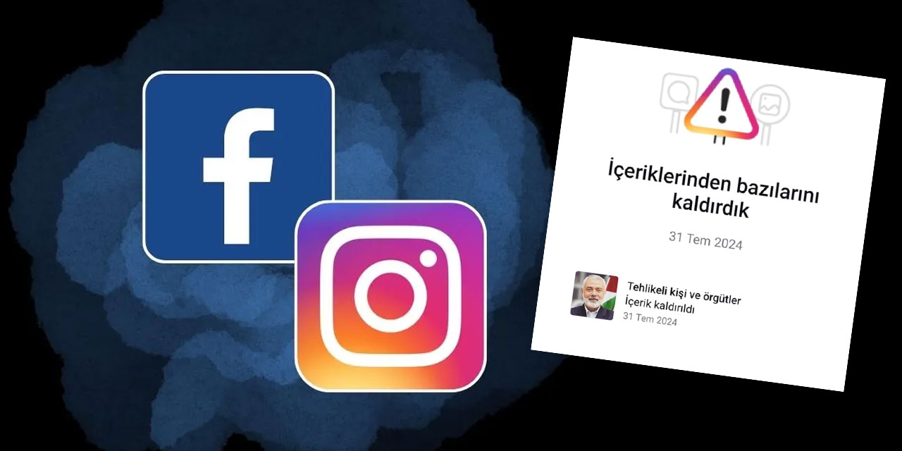Haniye paylaşımlarını sansürleyen Instagram ve Facebook'a tepki yağıyor