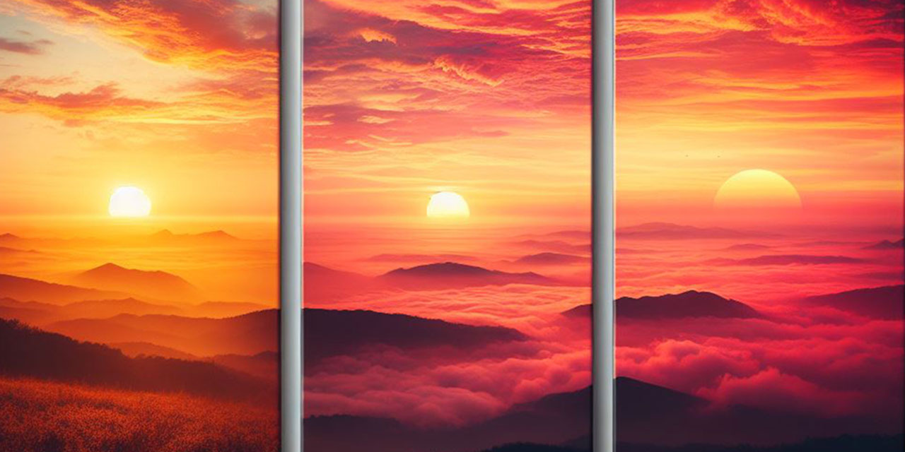 Üç güneşin tulû etmiş olduğunu gördüm, 'Bu üç güneş nasıl olur?' dedim