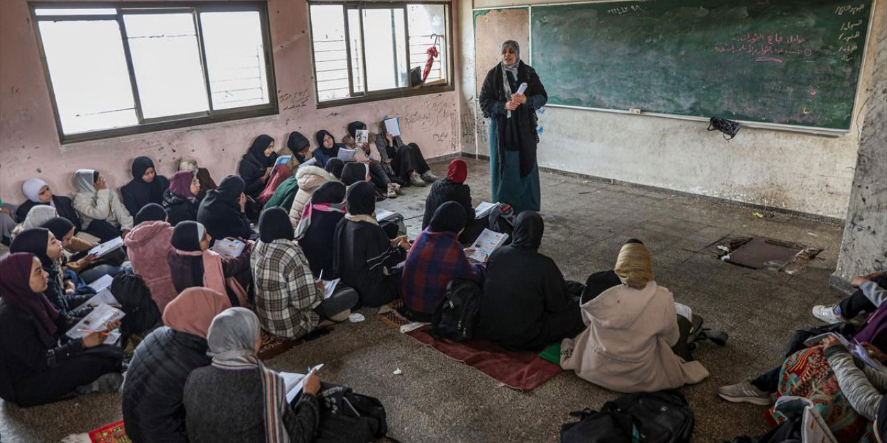 Gazze Şeridi'nde yeni eğitim öğretim dönemi başladı