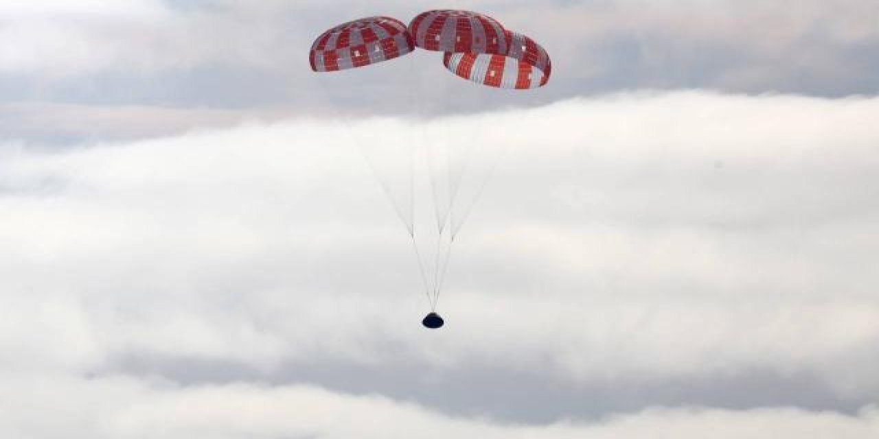 NASA'nın Orion uzay aracı eve döndü