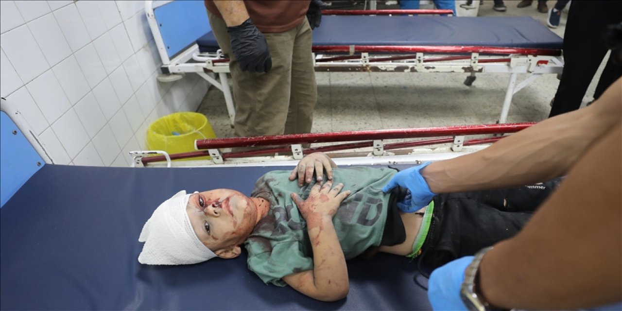 Lübnan'a giren katil israil Gazze'de katliama devam ediyor