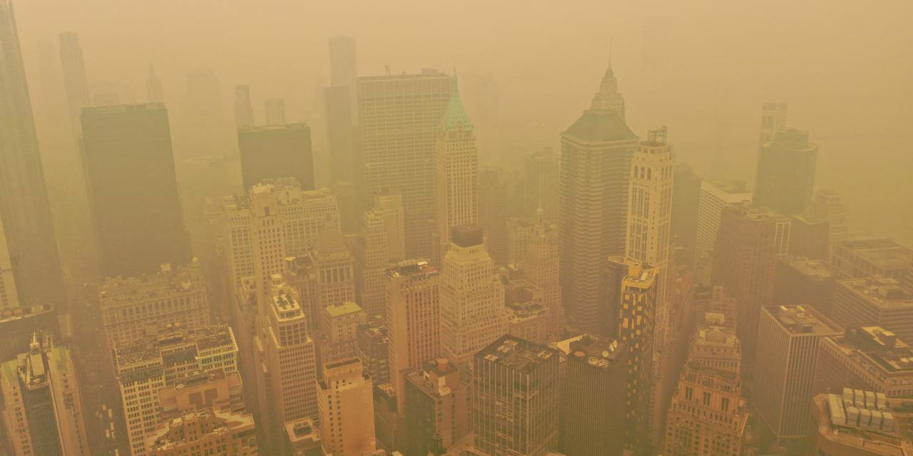 New York'ta kırmızı alarm! Hava kalitesi en kötü seviyede