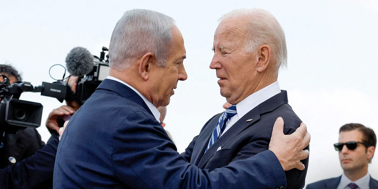 Gazze'deki soykırımın ortağı Biden: israil ile birlikte yas tutuyoruz!