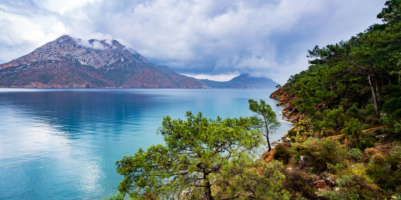 Adrasan Koyu tefekkür için ideal bir ortam