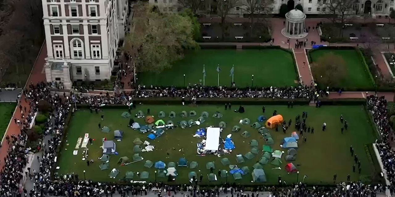 ABD'de Columbia Üniversitesi, Gazze protestoları nedeniyle dersleri çevrim içi yapacak