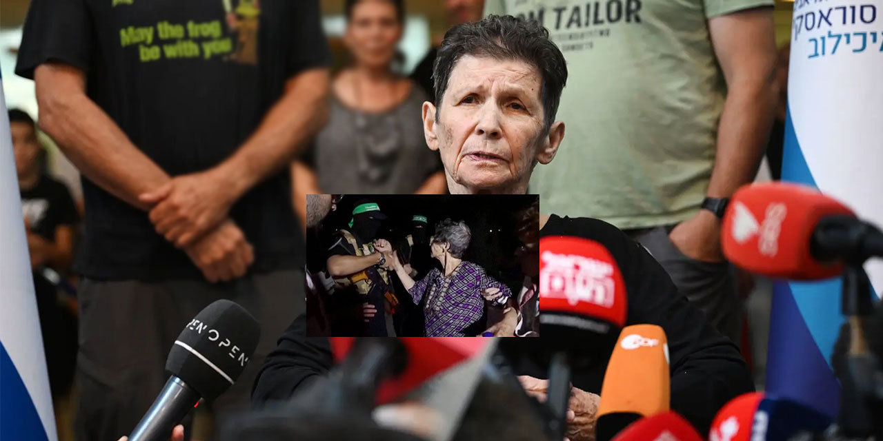 Hamas'ın serbest bıraktığı 85 yaşındaki rehinenin sözleri terörist israili rahatsız etti