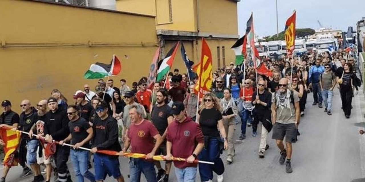 İtalya'da liman işçilerinin ihbarıyla israile patlayıcı madde sevkiyatı engellendi