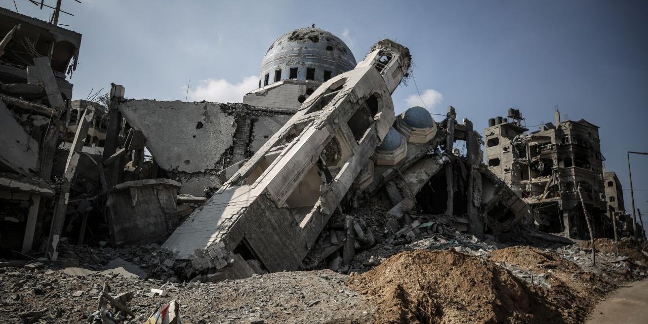 Katil israil, Gazze Şeridi'nde 1109 mescidi yıktı