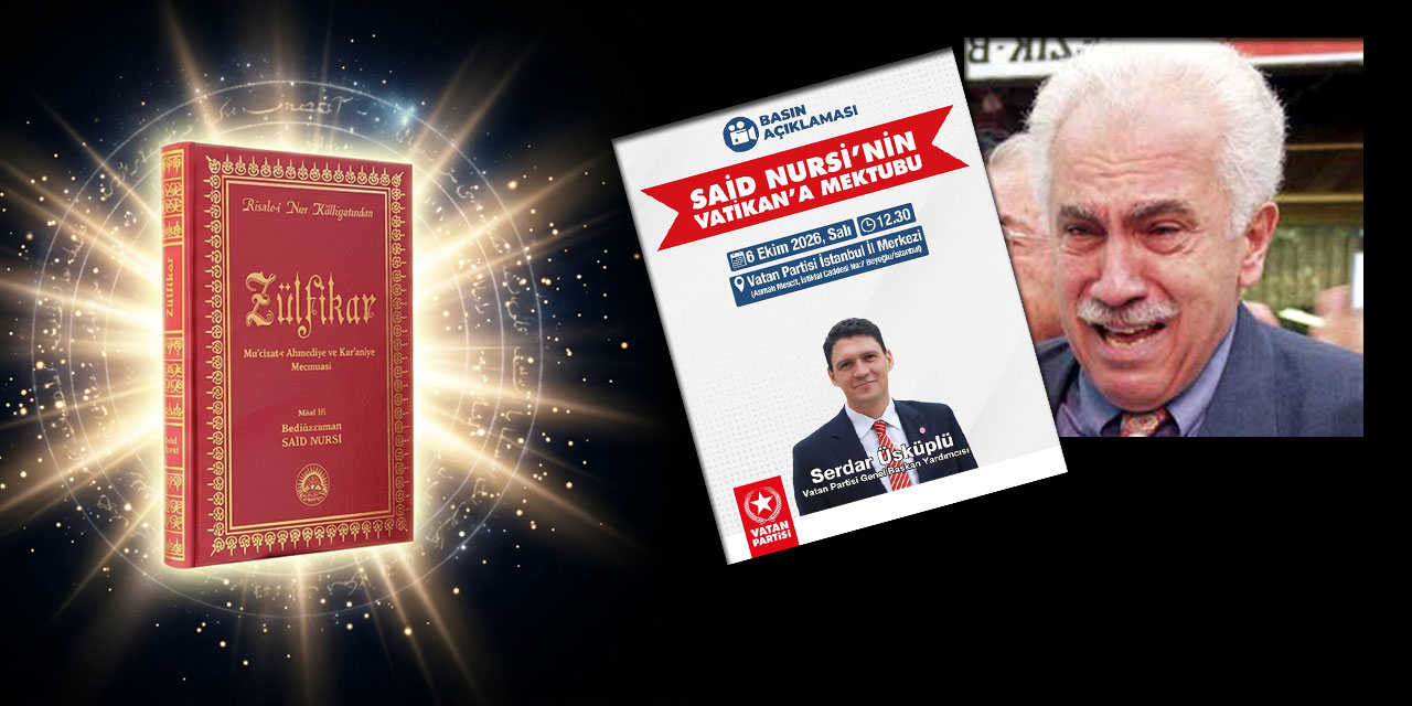 Doğu Perinçek ve elemanları yine çuvalladı: Said Nursi, Vatikan'a ne gönderdi?