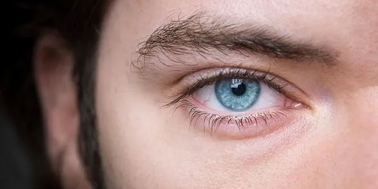 Mavi gözler aslında mavi değil