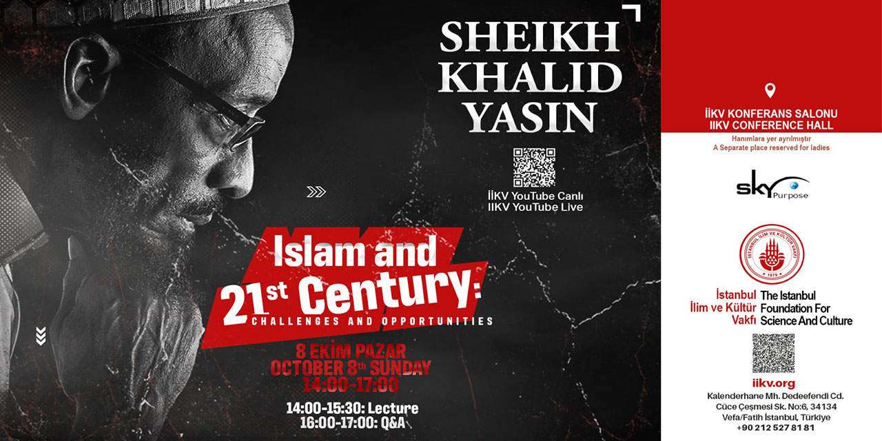 Malcolm X'in dâvâ arkadaşı Sheikh Khalid Yasin'den seminer