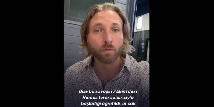 Amerikalı Hıristiyan vatandaşın israil pişmanlığı: Artık Filistin halkının yanındayım