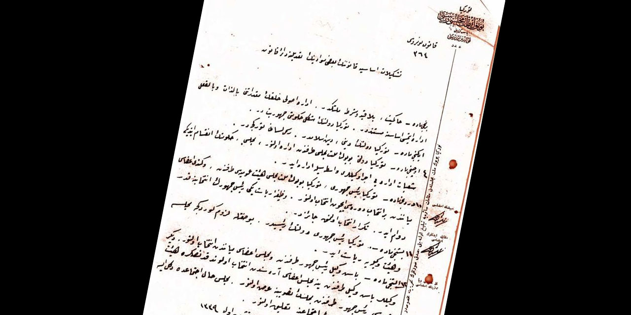 Cumhuriyeti ilan eden belge: Türkiye Devleti’nin dini İslâm’dır